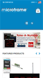 Mobile Screenshot of microframecorp.com